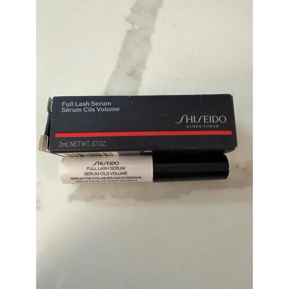 NIB Shiseido Ginza Tokyo Full Lash Serum Clis Volume Travel Sample Sz 2ml/0.07oz
